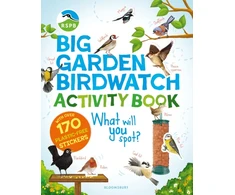 KNYGA RSPB Big Garden Birdwatch Activity Book, The essential birdwatching activity book with 170+ stickers!