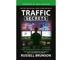 KNYGA Russell Brunson Traffic Secrets, The Underground Playbook for Filling Your Websites and Funnels with Your Dream Customers