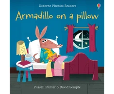 KNYGA Russell Punter Armadillo on a pillow