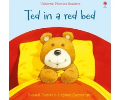 KNYGA Russell Punter Ted in a red bed