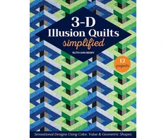 KNYGA Ruth Ann Berry 3-D Illusion Quilts Simplified