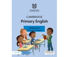 KNYGA Sally Burt Cambridge Primary English Workbook 6 with Digital Access (1 Year)