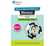 KNYGA Sally Clifford Pearson REVISE Edexcel GCSE History Weimar and Nazi Germany, 1918-1939 Practice Paper Plus - for 2025 exams
