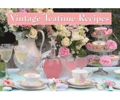 KNYGA Salmon Vintage Teatime Recipes