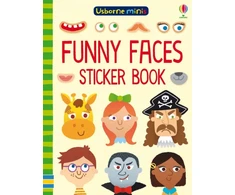 KNYGA Sam A Smith Funny Faces Sticker Book