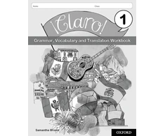 KNYGA Samantha Broom A¡Claro! 1 Grammar Vocabulary and Translation Workbook (Pack of 8)
