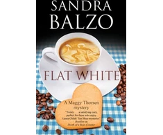 KNYGA Sandra Balzo Flat Baltas