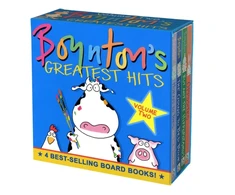 KNYGA Sandra Boynton Boynton's Greatest Hits The Big Geltona Box (Boxed Set)