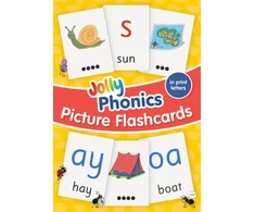 KNYGA Sara Wernham Jolly Phonics Picture Flash Cards, In Print Letters