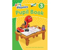 KNYGA Sara Wernham Jolly Phonics Pupil Book 3, in Precursive Letters (British English edition)