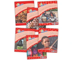 KNYGA Sara Wernham Jolly Phonics Readers Level 1, Our World, In Precursive Letters (British English edition)