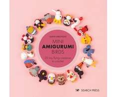 KNYGA Sarah Abbondio Mini Amigurumi Birds, 25 Tiny Flying Creatures to Crochet