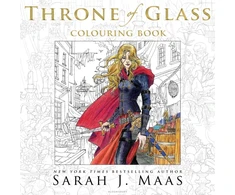 KNYGA Sarah J Maas Throne of Glass Colouring Book