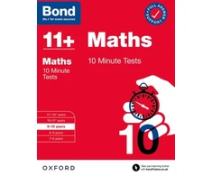 KNYGA Sarah Lindsay Bond 11+ 10 Minute Tests Maths 9-10 metai: For 11+ GL assessment and Entrance Exams