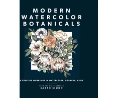 KNYGA Sarah Simon Modern Watercolor Botanicals