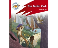KNYGA Sasha Morton Reading Planet: Rocket Phonics – Target Practice - The Moth Plot - Raudona B