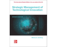 KNYGA SCHILLING Strategic Management of Technological Innovation ISE