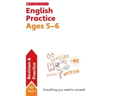 KNYGA Scholastic Staff National Curriculum English Practice Book for Year 1
