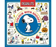 KNYGA Schulz Charles M Official Peanuts: Colour with Snoopy