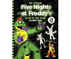 KNYGA Scott Cawthon Five Nights at Freddy's Glow in the Dark Coloring Book