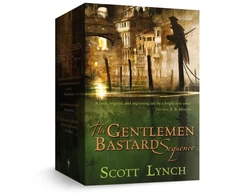KNYGA Scott Lynch Lynch Scott Gentleman Bastard Sequence: The Lies of Locke Lamora, Raudona Seas Under Raudona Skies, The Republic of Thieves