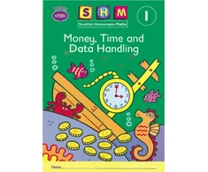 KNYGA Scottish Primary Mathematics Group Scottish Heinemann Maths 1: Money, Time and Data Handling Activity Book 8 Pack