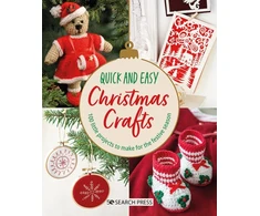 KNYGA Search Press Studio Quick and Easy Christmas Crafts, 100 Little Projects to Make for the Festive Season