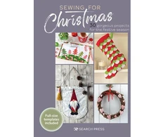 KNYGA Search Press Studio Sewing for Christmas, 30 Gorgeous Projects for the Festive Season