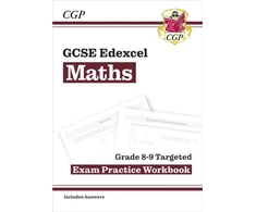 KNYGA Shaun Harrogate GCSE Maths Edexcel Grade 8-9 Targeted Exam Practice Workbook (includes Answers)