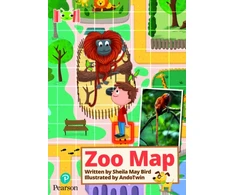 KNYGA Sheila Bird Bug Club Reading Corner: Age 5-7: Zoo Map