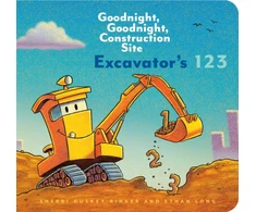 KNYGA Sherri Duskey Rinker Excavator’s 123: Goodnight, Goodnight, Construction Site
