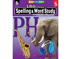 KNYGA Shireen Pesez Rhoades 180 Days™: Spelling and Word Study for Fifth Grade, Practice, Assess, Diagnose