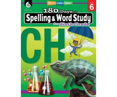 KNYGA Shireen Pesez Rhoades 180 Days™: Spelling and Word Study for Sixth Grade, Practice, Assess, Diagnose