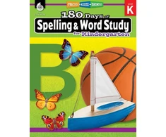KNYGA Shireen Pesez Rhoades 180 Days™: Spelling and Word Study for Kindergarten, Practice, Assess, Diagnose