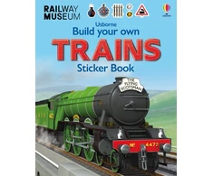KNYGA Simon Tudhope Tudhope Simon Build Your Own Trains Sticker Book