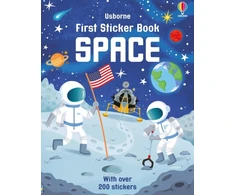 KNYGA Simon Tudhope Smith Sam First Sticker Book Space