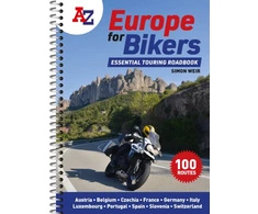 KNYGA Simon Weir Simon -Z Europe for Bikers: 100 Scenic Routes Around Europe