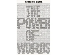 KNYGA Simone Weil Power of Words