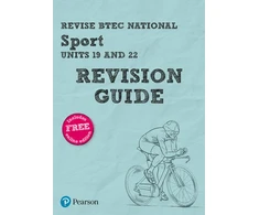 KNYGA Sonia Lal Pearson REVISE BTEC National Sport Units 19 &amp; 22 Revision Guide inc online edition - for 2025 exams