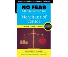 KNYGA Sparknotes Merchant of Venice: No Fear Shakespeare Deluxe Student Edition