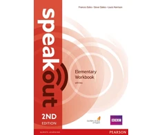 KNYGA Longman Pearson Speakout Elementary 2nd Edition Workbook with Key