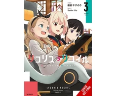 KNYGA Spider Spider Lily Lycoris Recoil, Vol. 3 (manga)