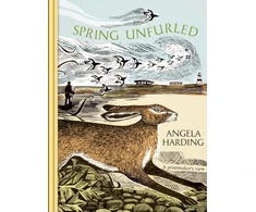 KNYGA Spring Unfurled, part of a beautiful seasonal quartet from beloved illustrator and print-maker Angela Harding