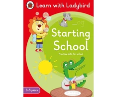 KNYGA Starting School: A Learn with Ladybird Activity Book (3-5 metai), Ideal for home learning (EYFS)
