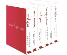 KNYGA Stephenie Meyer Meyer Stephenie Twilight Saga 6 Book Set (Baltas Cover)