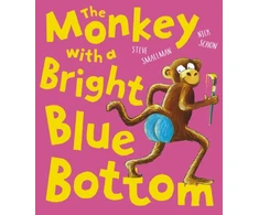 KNYGA Steve Smallman The Monkey with a Bright Mėlyna Bottom