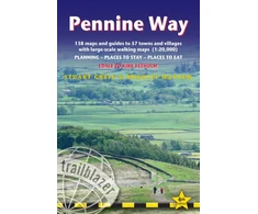 KNYGA Stuart Greig Pennine Way - guide and maps to 57 towns and villages with large-scale walking maps (1:20 000)