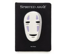 KNYGA Studio Ghibli Spirited Away: No Face Plush Journal