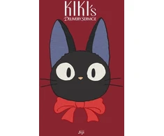KNYGA Studio Ghibli Staff Kiki's Delivery Service: Jiji Plush Journal
