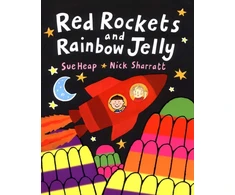 KNYGA Sue Heap Raudona Rockets and Rainbow Jelly